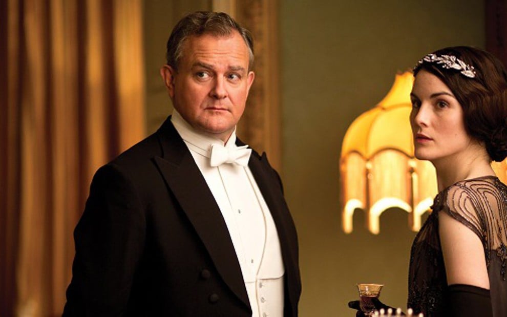 Hugh Bonneville e Michelle Dockery em cena de Downton Abbey, que chega ao fim neste ano - Divulgação/ITV